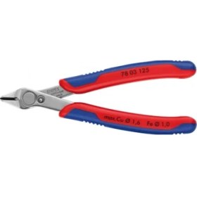 Resim Knipex 78 03 125 Elektronikçi Yan Keski F0 125 mm Super Knips 