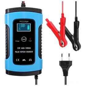 Resim Xiyyadms 12v 6a Akıllı Araç Şarj Cihazı - Lcd Ekranlı, Tam Otomatik, Kurşun Asitli Bataryalar İçin 