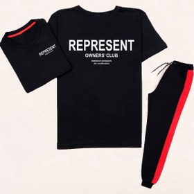 Resim Trend Sizde Yazlık Kısa Kol Represent Eşofman Takımı 