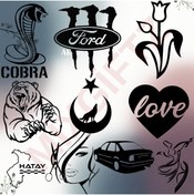 Resim MixGiftz Satranç Temalı Sticker 20 X 12 Cm 