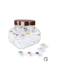 Resim Hedef Okey Takımı Plastik Istaka Beyaz Taş 