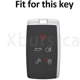 Resim Range Rover Şeffaf Anahtar Kılıfı 2018-2025 