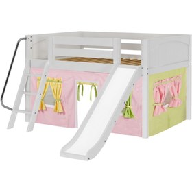 Resim Mubu Ahşap Çocuk Odaları Prenses Çadırlı Ranza 