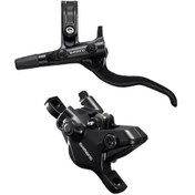 Resim Shimano Mt4100 Hidrolik Disk Fren Seti Bl-m4100+br-m410 Ön Siyah - Kırmızı 