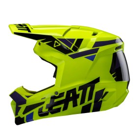 Resim Motosiklet kros enduro kaskı Leatt Moto 2.5 V25 Argon sarı fluo XL 