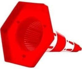 Resim Hayat Trafik - Eko Trafik Konisi 50 cm Trafik Dubası-10 Adet 