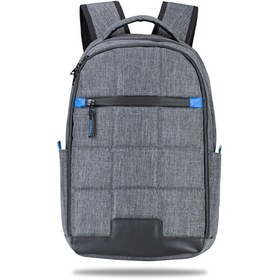Resim BP-IT604 La Spezia Serisi 15.6" WTXPRO Su Geçirmez Kumaş ve Fermuar Gri Laptop Sırt Çantası 