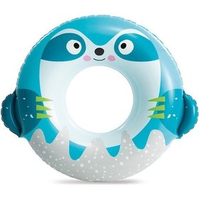 Resim Intex Sevimli Tembel Hayvan Figürlü Çocuk Yüzme Simidi 76 Cm 59266 