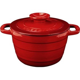 Resim Lava Döküm Yuvarlak Tencere Döküm Demir Kapak Experience Serisi Çap(Ø) 23 cm 