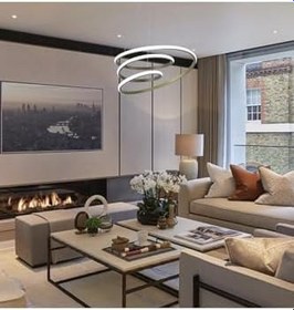 Resim TT AYDINLATMA Tt301-esk Yay Modeli Eskitme Boyalı Gün Işığı Led Avize Eskitme 30 x 60 
