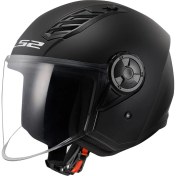 Resim Ls2 Açık Kask Airflow Mat Siyah L Beden 