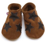 Resim bebekmoda Starchild Ünlü Ingiliz Markası Stars Ilk Adım Kaydırmaz Taban, Ev Botu Terliği Kreş Ayakkabısı 