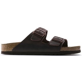 Resim Birkenstock Kahve Erkek Birko-Flor Terlik 452763 