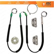 Resim Ford Focus 1 1998-2005 4/5 Kapı İçin Ön Sol Cam Kriko Tamir Seti 