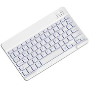 Resim Uyumlu 10 İnç Arkadan Aydınlatmalı Klavye Bluetooth Taşınabilir Mini Sessiz Klavye E S1631 Ratetime Diğer 