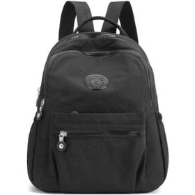 Resim Dancemonkey Sky Sırt Çantası, Mini Kapasiteli Moda Okul Seyahat Omuz Çantası Büyük Blue Lz Çok Renkli 