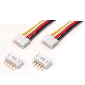 Resim 10 Adet 2mm 4 Pin Çift Taraflı Jst Ph Konnektör 10cm Kablolu 
