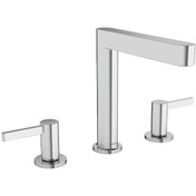 Resim Hansgrohe Finoris Lavabo Bataryası 3 Delikli 160 Bas-Aç Gider Seti Krom 76034000 