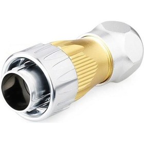 Resim DH-24-C/RJ45/015/PE-43-001 Su Geçirmez Ethernet Konnektörü - Erke 