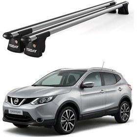 Resim Trio-ı Nissan Qashqai 2013 Ve Sonrası Uyumlu Kilitli Ara Atkı 120cm Port Bagaj Tavan Barı 
