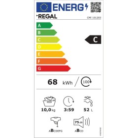 Resim Regal CMI 101203 10 kg 1200 Devir Çamaşır Makinesi 