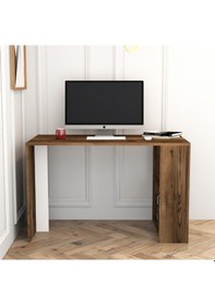 Resim Variant Variant Lima Çalışma Masası - Ceviz / Beyaz Ceviz 