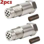 Resim Didadodo 2 Paket O2 Sensörü, Oksijen Sensörü Araba Cel Fix Adaptörü Oksijen M18x1.5 Motor Arıza Işığı Giderici Gümüş 