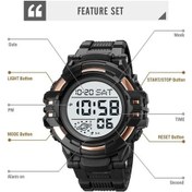 Resim Besthome1 Skmeı 2003 Spor Saat, Arka Işık, Tarihi, Geri Sayım, Erkek, Siyah-beyaz, Çok Renkli Model Çok Renkli 