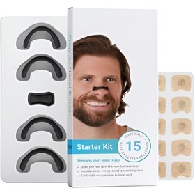 Resim Genel Markalar Horlama Önleyici Manyetik, Mıknatıslı Burun Bandı - Premier Nasal Dilator 