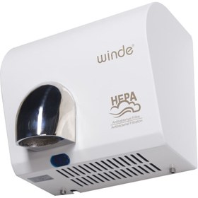 Resim Winde 2500w Beyaz Fotoselli Çelik Gövde El Ve Yüz Kurutma Makinası 