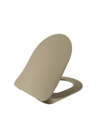 Resim Creavit Duck Duroplast Yavaş Kapanan Klozet Kapağı Mat Cappucino KC0903.01.0800E 