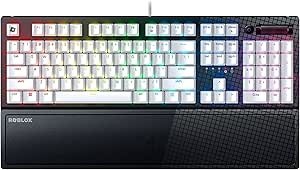 Resim Razer BlackWidow V3 Roblox Edition Green Switch RGB İngilizce Kablolu Gaming Klavye (RZ03-03542800-R3M1) 