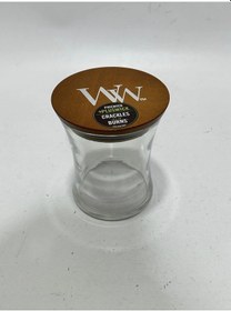 Resim Yankee Candle Woodwick Kokulu Mum Cam Kavanoz 275g 