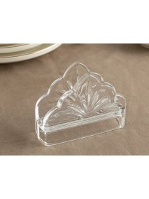 Resim English Home Judie Cam Peçetelik 13X9 cm Şeffaf 