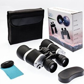 Resim Breaker 7X50 Güneş Filtreli 1000M-56M Siyah Profesyonel El Dürbünü 