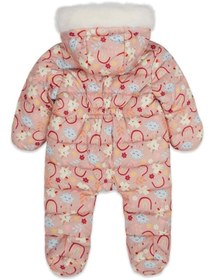 Resim Next Baby M&co Bebek Pembe Tek Boynuzlu Gökkuşağı Astronot Mont 