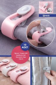 Resim obrigado Yorgan & Nevresim Sabitleyici Mandallı Klips 10’lu – Kayma Önleyici Ev Gereci 