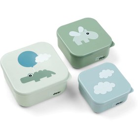 Resim Happy Clouds 3’lü Atıştırmalık Kutusu Seti - Pembe 