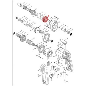 Resim Makita 6805BV Kademe Ring Ürün Kodu 150764-7 