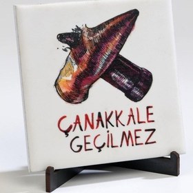 Resim Çarpışan Kurşunlar Seramik Pano 