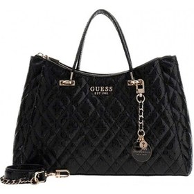 Resim Guess Isemay Girlfriend Omuz Kadın Siyah El Çantası Hwgg9628060-bla Siyah 
