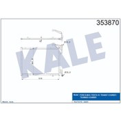 Resim Kondenser B Max Fiesta Vi Transit Courier Tourneo Courier 504646041 