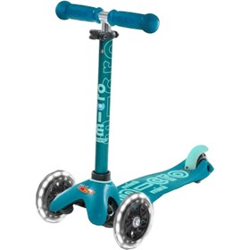 Resim Micro Mini Deluxe Led Aqua Unisex Çocuk Scooter 