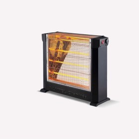 Resim Luxell Ks-2760 Mini Infrared Şömine Tipi Elektrikli Isıtıcı Yanan 