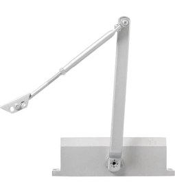 Resim Mcreative Kapı Hidroliği 105 Sabit Güçlü 5 Numara (100 Kg) Kapı Yayı, Gümüş 