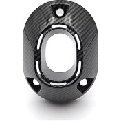 Resim Pcx 125 2021-24 Modifiye Eksoz Ucu Kapağı Karbon Kaplama Karbon Fiber Siyah 