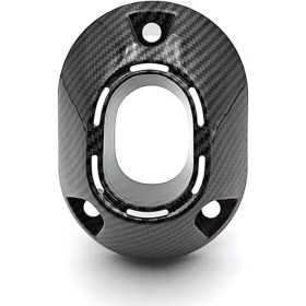 Resim Pcx 125 2021-24 Modifiye Eksoz Ucu Kapağı Karbon Kaplama Karbon Fiber Siyah 