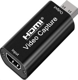 Resim 4K 1080P Full HD HDMI USB Video Yakalama Kartı Oyun Video Canlı Kayıt Aleti 