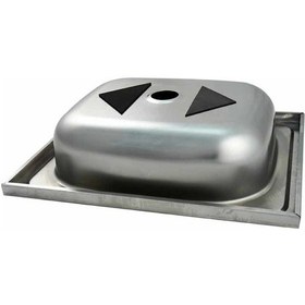 Resim Kulvarvm Endüstriyel Paslanmaz Eviye Krom 