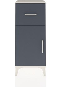 Resim Arges Komodin Tek Raflı Tek Çekmeceli Tek Kapaklı 44x30x106 Aytaşı-antrasit Aytası 